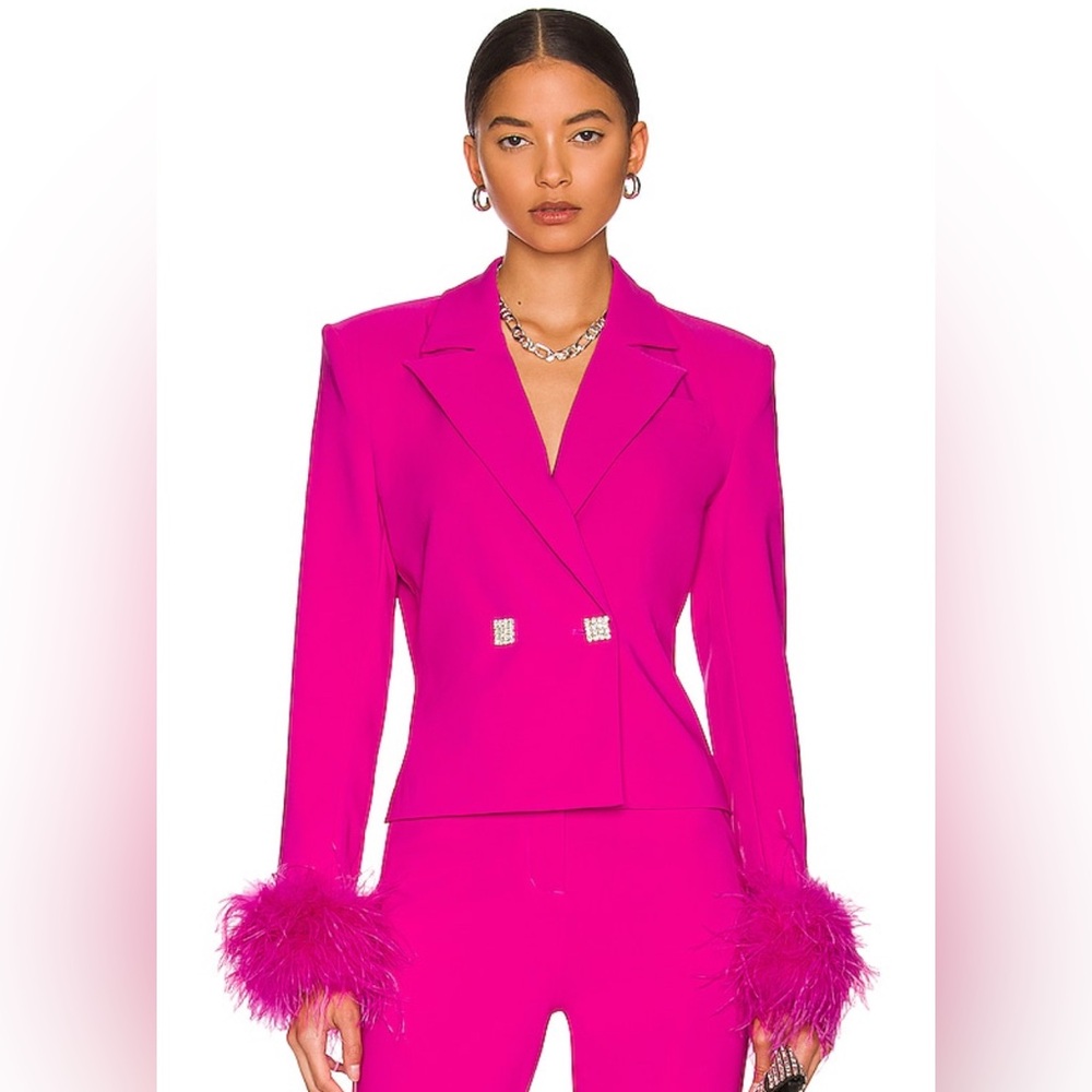 •NBD •Elisha Blazer in Fuchsia •Worn Once •Size: Small
